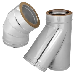 Szaunakémény (dupla falú)