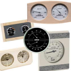 Szauna hőmérők és páratartalommérők