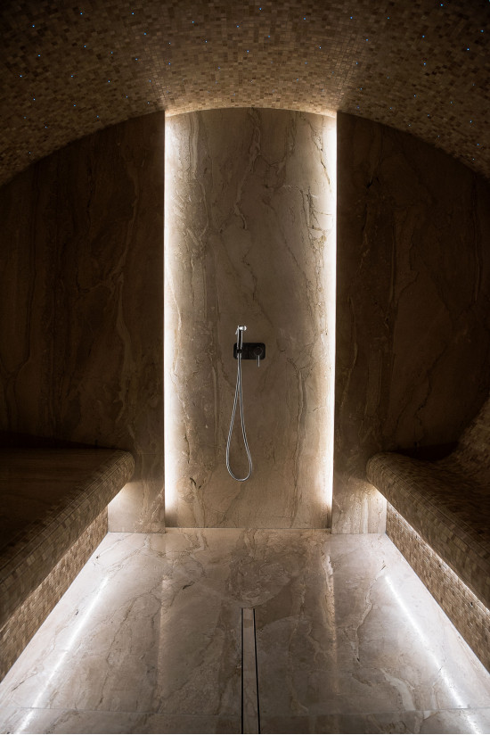 Fürdők a franciaországi Kursevelben - Gőzfürdők