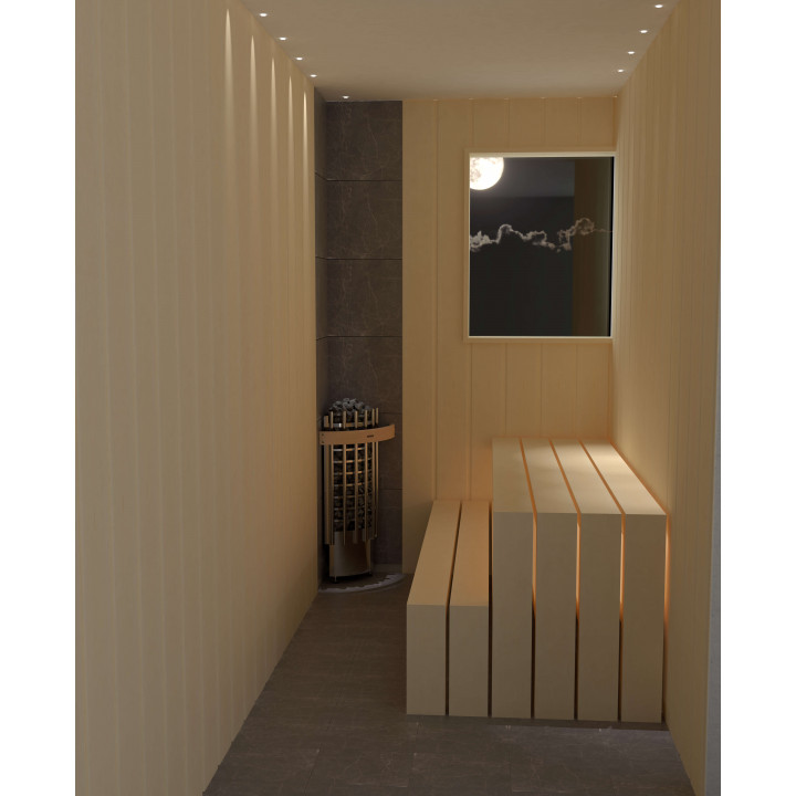 Elektromos szaunakályha - HARVIA Glow Corner TRC70E 6,8 kW
