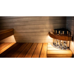 HTRC3L biztonsági megvilágított korlát - HARVIA Glow Corner kályhához  HTRC3L biztonsági megvilágított korlát - HARVIA Glow Corner kályhához