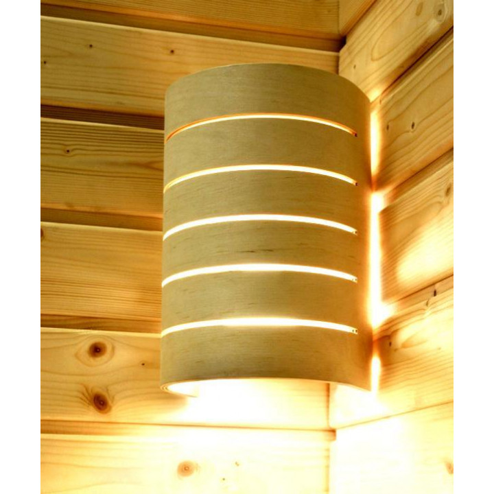 Raita szaunalámpa, RLK, E27 / 40W, Thermo nyírfa