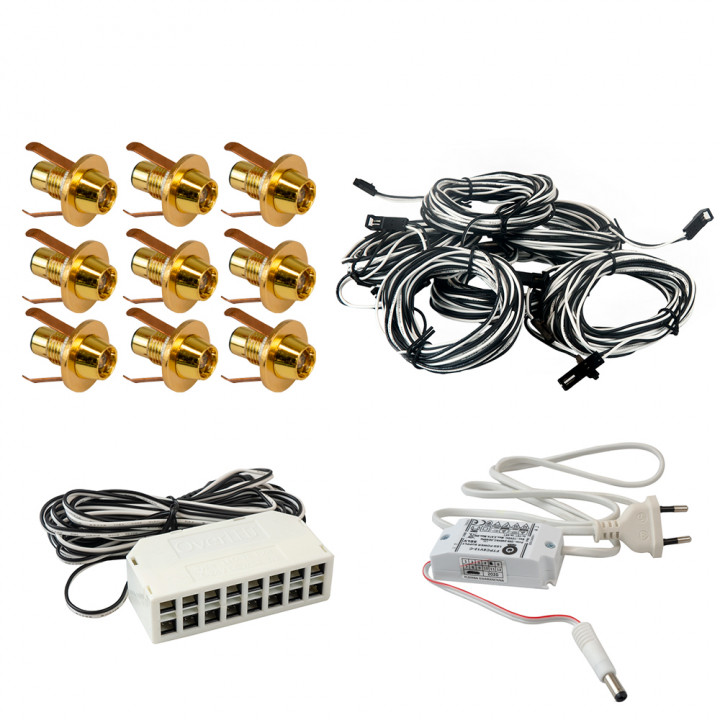 Szauna világítás Led Lite 9, arany