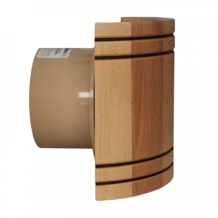 MM-S szauna ventilátor ívelt fa felülettel d/100mm