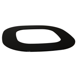 Beágyazó perem - HELO Himalaya, fekete üveg  Beágyazó perem - HELO Himalaya, fekete üveg