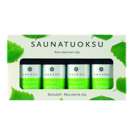Emendo aromaszett szaunához 4x10ml  Emendo aromaszett szaunához 4x10ml