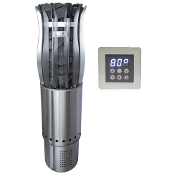 Elektromos szaunakályha - MAGNUM LITE BOWL világítással 