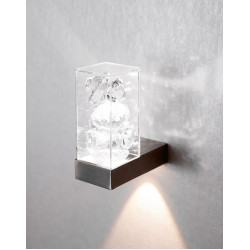 CARIITTI Toive LED átlátszó lámpa kristályokkal 