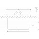 CARIITTI világítótál, átmérő 320 mm