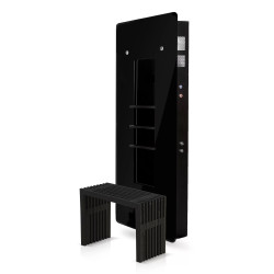 Infravörös panel airRed Classic, fekete  Infravörös panel airRed Classic, fekete