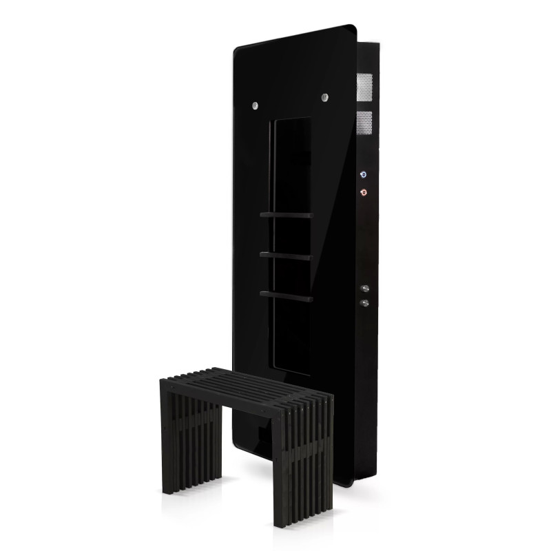 Infravörös panel airRed Classic, fekete