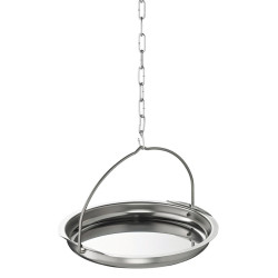 Rozsdamentes acél tál az illatokhoz 