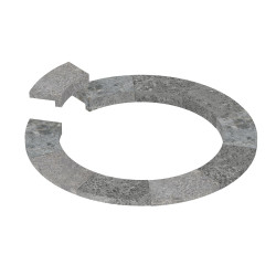 Beágyazó karima - SAWOTEC Tower Round fűtőtesthez  Beágyazó karima - SAWOTEC Tower Round fűtőtesthez