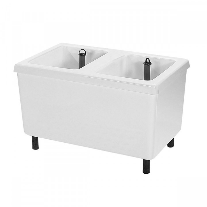 SAUFLEX lábfürdő 800 x 500 x 530 mm