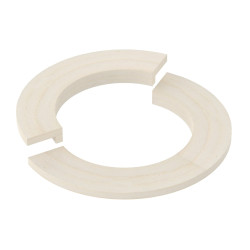 Beágyazó perem - SAWOTEC Tower Round fűtőtesthez, fa  Beágyazó perem - SAWOTEC Tower Round fűtőtesthez, fa