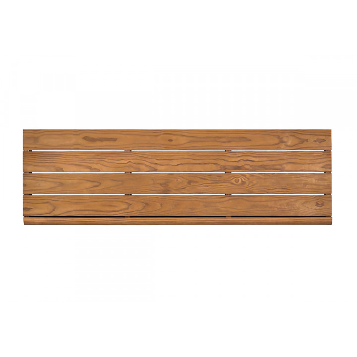 Szauna pad, Hőkezelt fenyő, 135x654x1800-2400mm