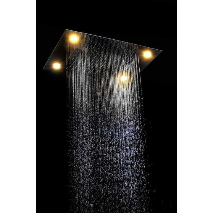 Steamtec Tolo esőztető zuhany, 600x800 mm