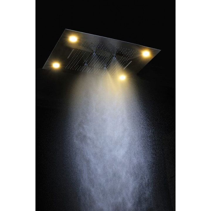 Steamtec Tolo esőztető zuhany, 600x800 mm