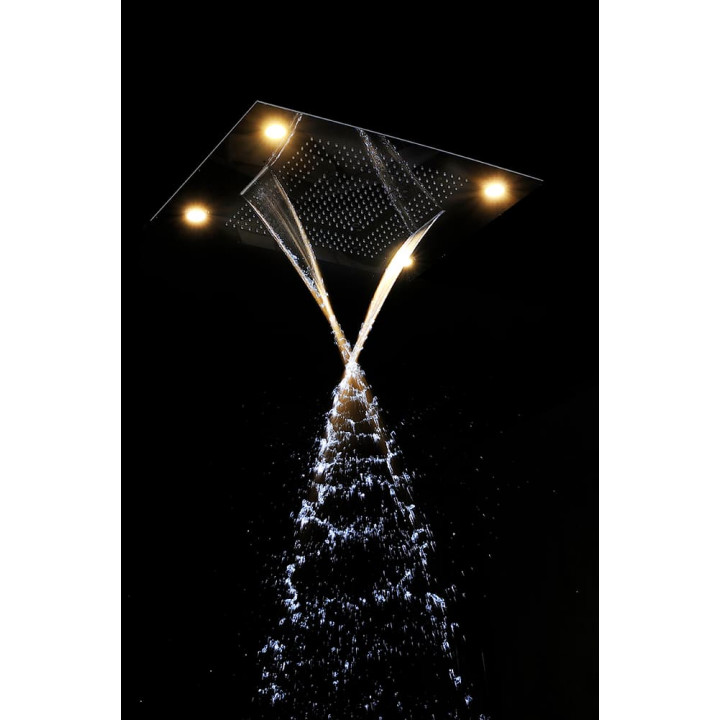 Steamtec Tolo esőztető zuhany, 600x800 mm