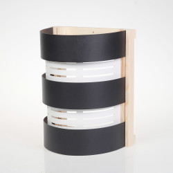 SAUFLEX lámpaernyő, fekete, fehér  SAUFLEX lámpaernyő, fekete, fehér