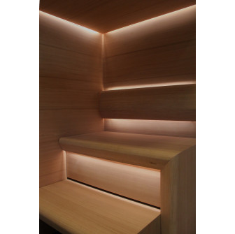 CARIITTI Sauna Linear Glass - száloptikai idom