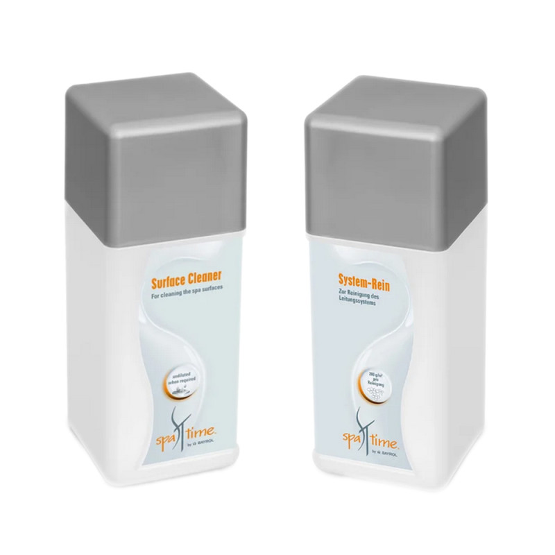 Tisztítókészlet pezsgőfürdőhöz vagy gyógyfürdőhöz, szűrő nélkül