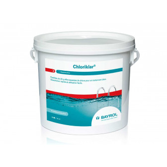 Gyorsan oldódó klórtabletták Chloriklar, 5 kg