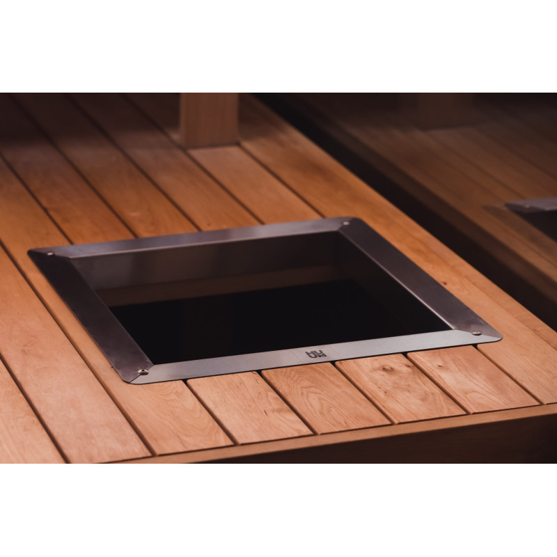 HUUM beágyazó karima CLIFF / STEEL szauna fűtőtestekhez