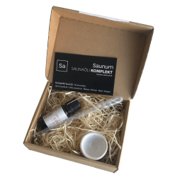 SAUNUM készlet illóolajjal  SAUNUM készlet illóolajjal