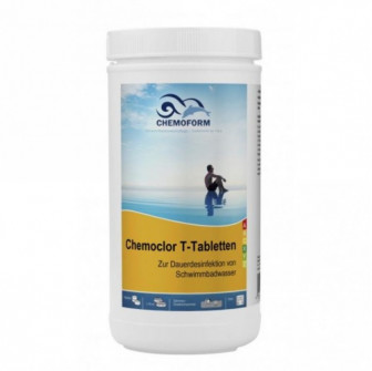 Lassan oldódó klór CHEMOCLOR T-tabletták 20 g, 1 kg