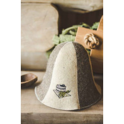 Szaunasapka - VÖDÖR ÉS SZAUNAHABRA, csíkos 