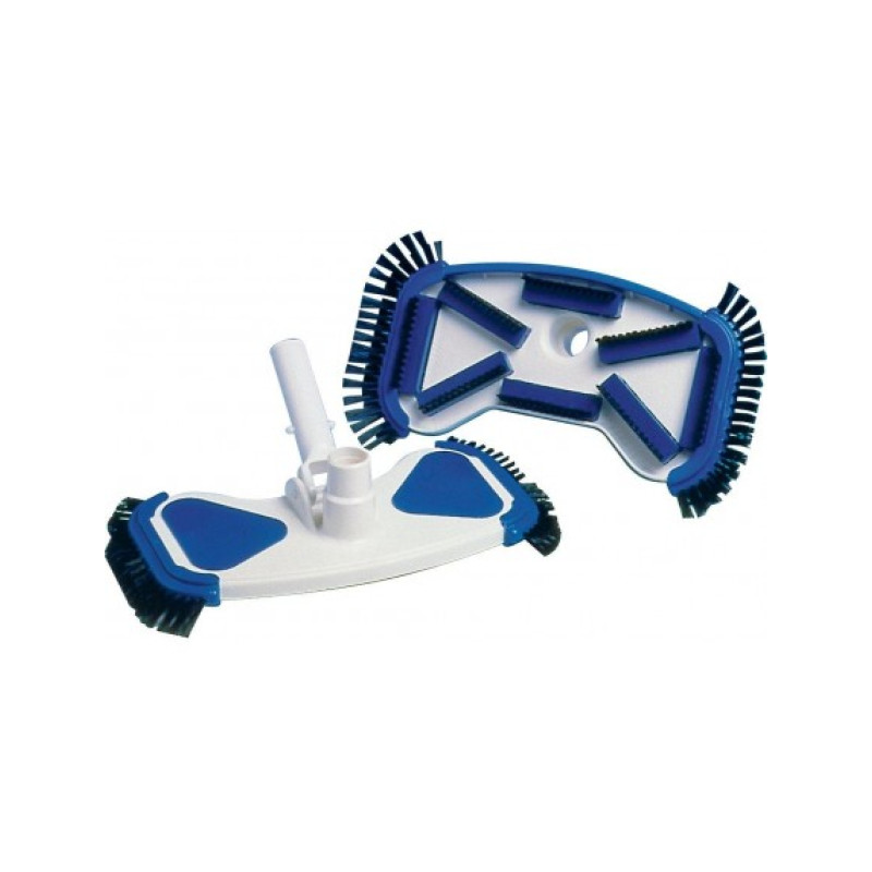 DE LUX 280 mm-es porszívókefe oldalkefékkel, 32/38 mm-es csatlakozás