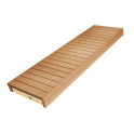 Szauna pad, nyár / éger, 600x1600-2400 mm - 2
