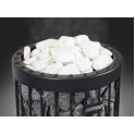 HARVIA kövek, fehér 5 - 10 cm - 1