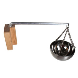 Rozsdamentes acél tartály illatokhoz, 120 ml 