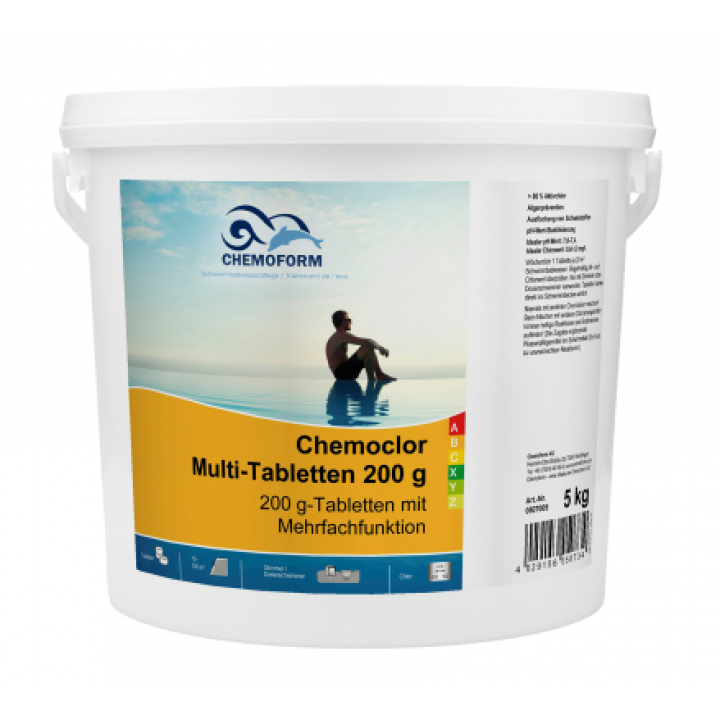 CHEMOFORM TÖBBTERMÉKES TABLETTÁK, 5 kg