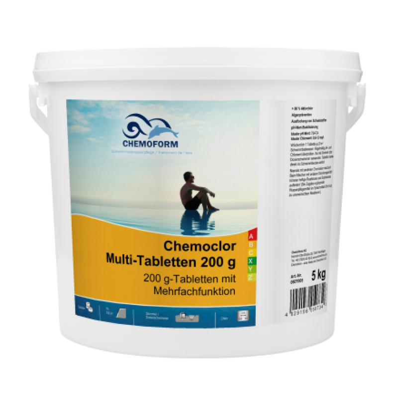 CHEMOFORM TÖBBTERMÉKES TABLETTÁK, 5 kg