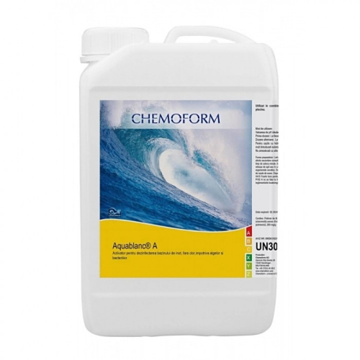Oxigén aktivátor CHEMOFORM Aquablanc A, 5 L