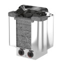Elektromos szaunakályha – SAWOTEC Cumulus, vezérlőegységgel - 0