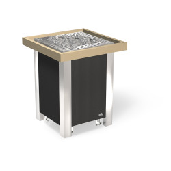 Biztonsági korlát - EOS Blackrock Antracit fűtőtestekhez, rögzítőkonzolokkal 