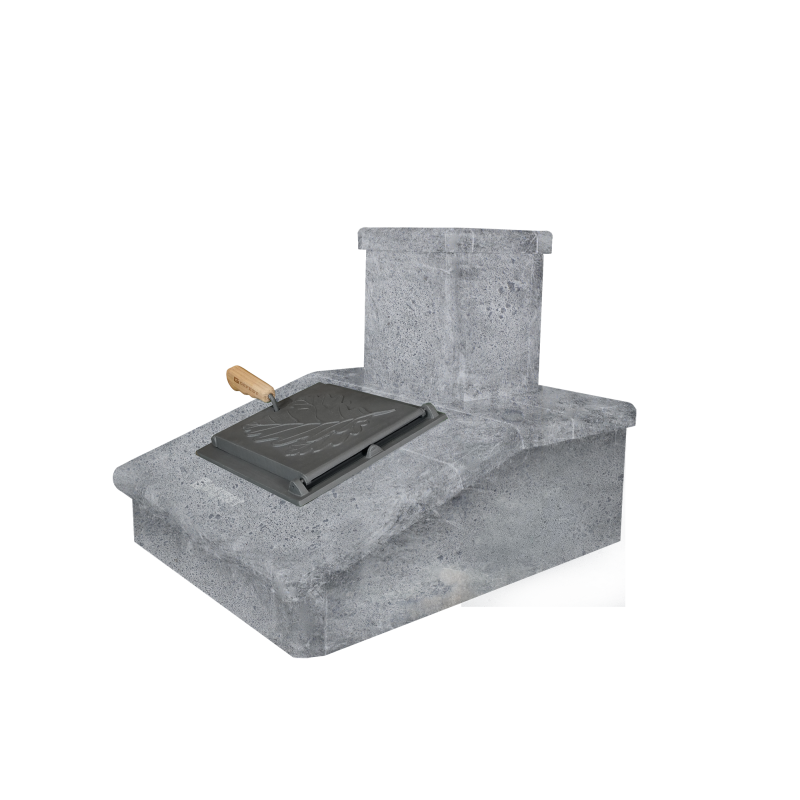 Kőkémény, Szappankő, 290 mm