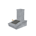 Kőkémény, Szappankő, 540 mm - 0
