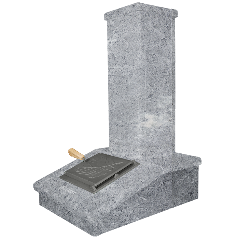 Kőkémény, szappankő, 790 mm