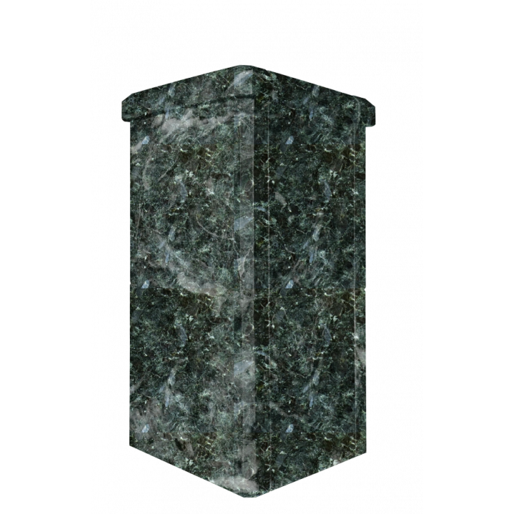 Kőkémény kivitel, sötét Serpentine, 540 mm