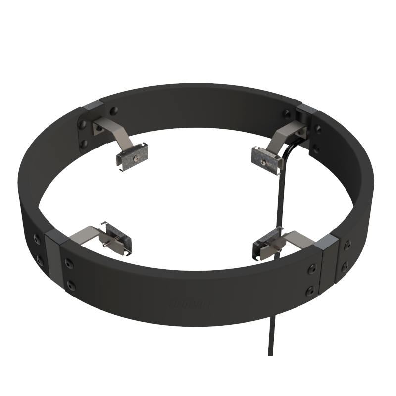 HARVIA biztonsági korlát Legend Home kályhákhoz, megvilágítva