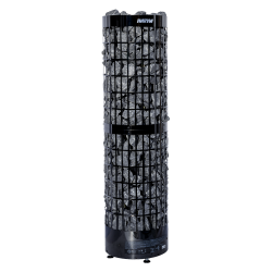 Elektromos szaunakályha - HARVIA Cilindro Pro Black Steel PC100E/135E 10-13,2 kW 