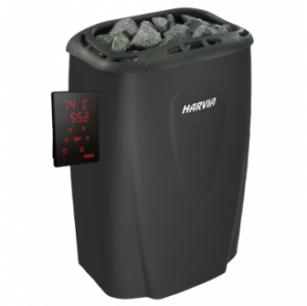 Elektromos szaunakályha - HARVIA Moderna Black V45XE 4,5 kW