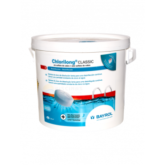 Lassan oldódó klórtabletták Chlorilong Classic 250, 5 kg