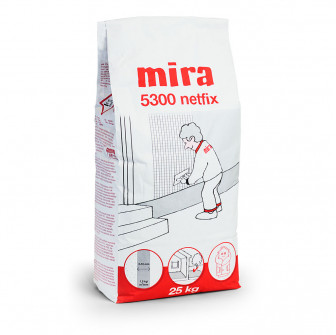 Erősített ragasztó-erősítő vakolat MIRA 5300 Netfix