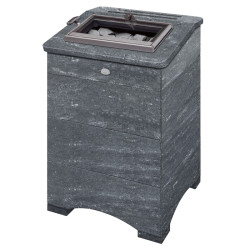 Fatüzelésű kályhák külső burkolata - TULIKIVI S12 NOBILE  Fatüzelésű kályhák külső burkolata - TULIKIVI S12 NOBILE